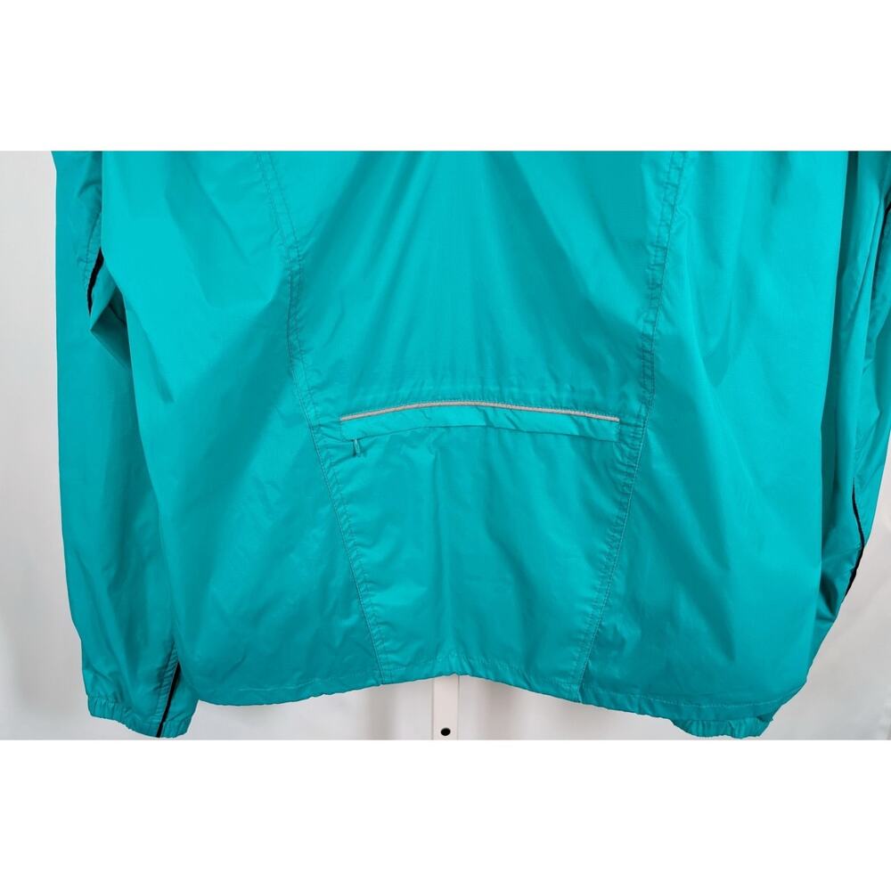 Vintage 90s Nike ACG Windbreaker Jacket Teal Green Nylon Men's Size M - Picture 4 of 5